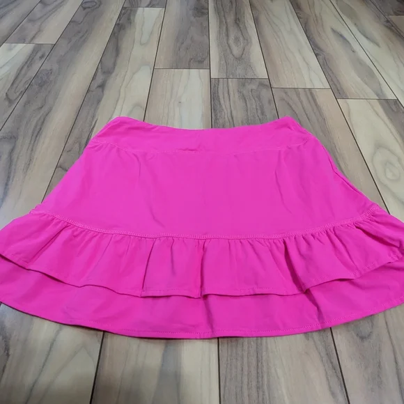 EUC! Lilly Pulitzer Luxletic Fern Skort Pink Grenadine Size XS - Picture 13 of 13